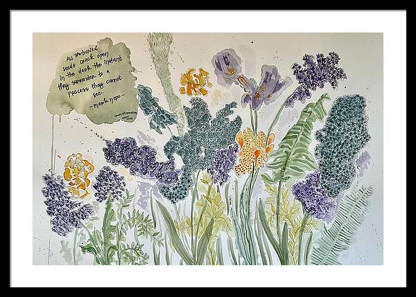 All the Buried Treasure - Framed Print
