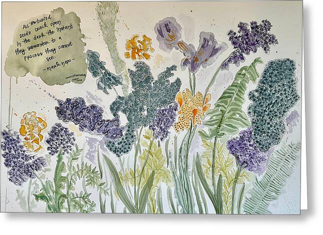 All the Buried Treasure - Greeting Card