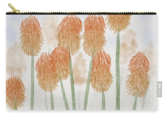 Cheerful Flower Garden - Zip Pouch