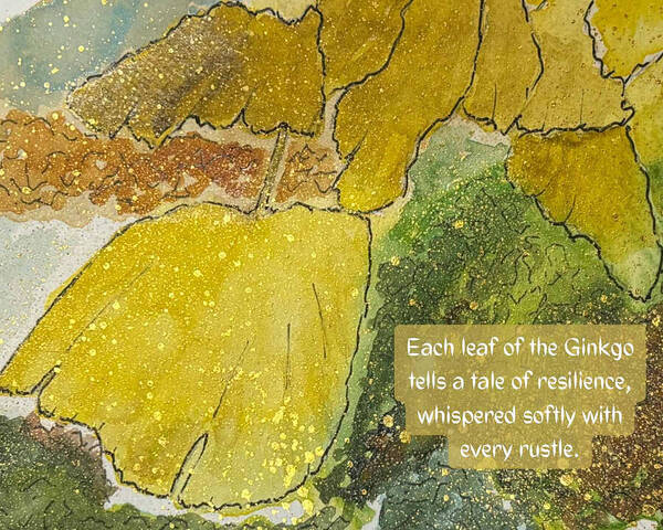 Gingko, Resilience - Art Print