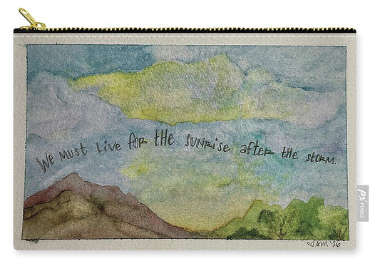 Live for the sunrise - Zip Pouch