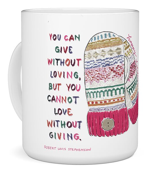 Love and Giving Mittens - Mug