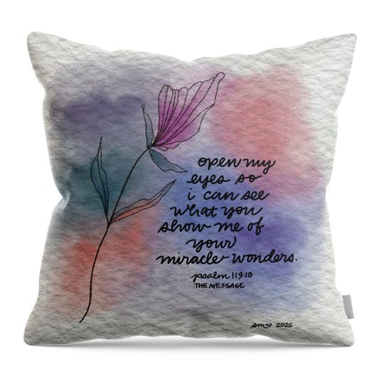 Miracle Wonders - Throw Pillow
