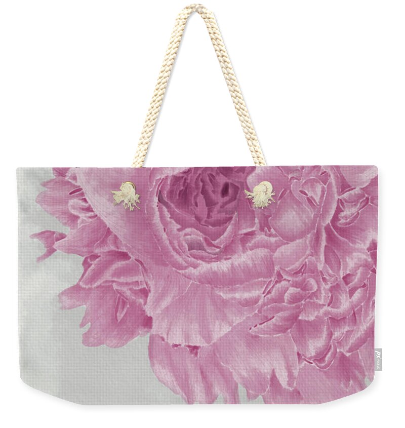 Pink Peony Close-Up - Weekender Tote Bag