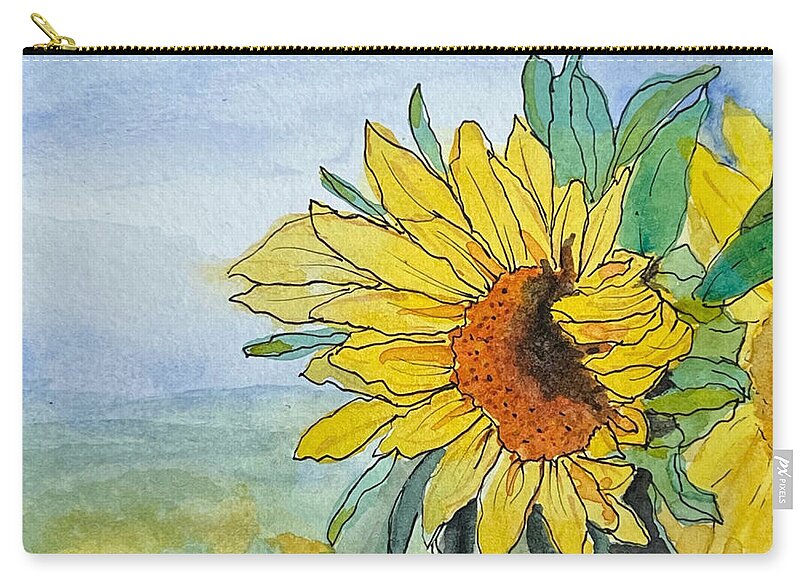 Sunflowers - Zip Pouch