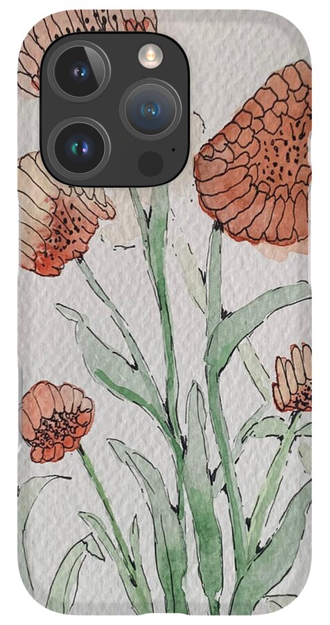 Abstract Coral Floral - Phone Case