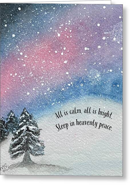 All is Calm - Greeting Card