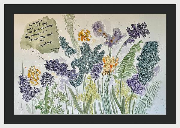 All the Buried Treasure - Framed Print