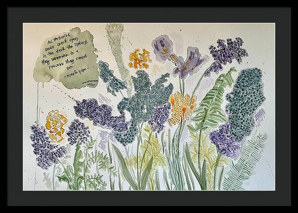 All the Buried Treasure - Framed Print