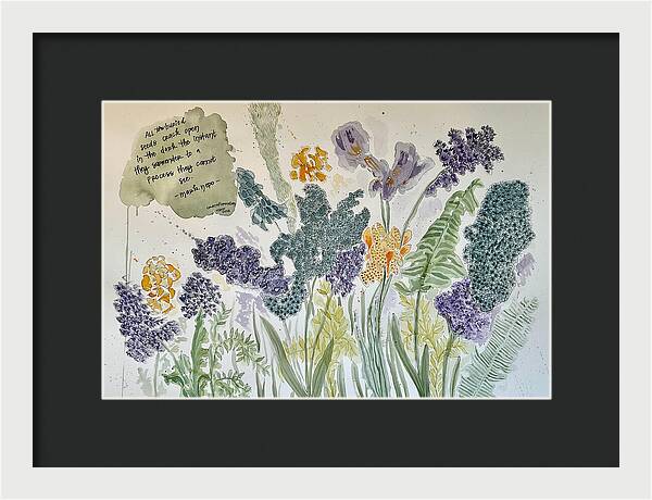 All the Buried Treasure - Framed Print