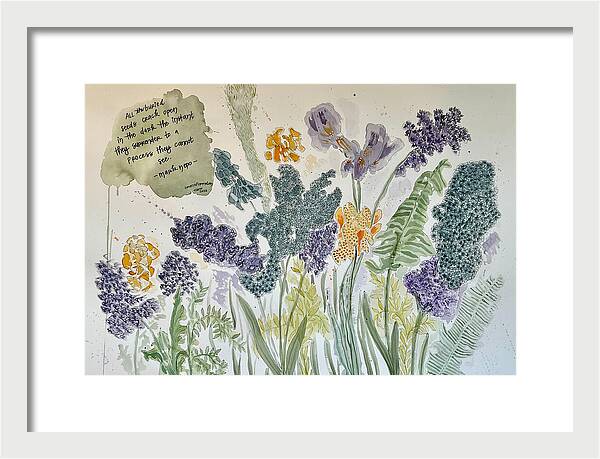 All the Buried Treasure - Framed Print