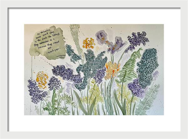All the Buried Treasure - Framed Print
