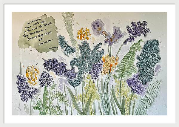 All the Buried Treasure - Framed Print