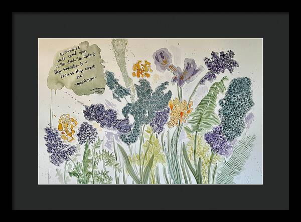 All the Buried Treasure - Framed Print