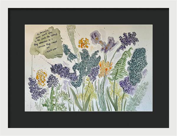 All the Buried Treasure - Framed Print