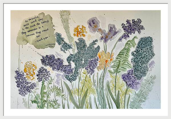 All the Buried Treasure - Framed Print