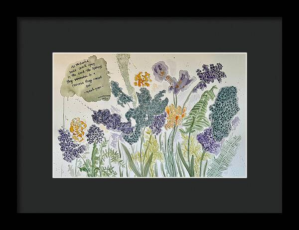 All the Buried Treasure - Framed Print