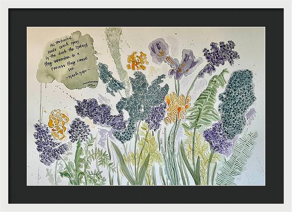 All the Buried Treasure - Framed Print