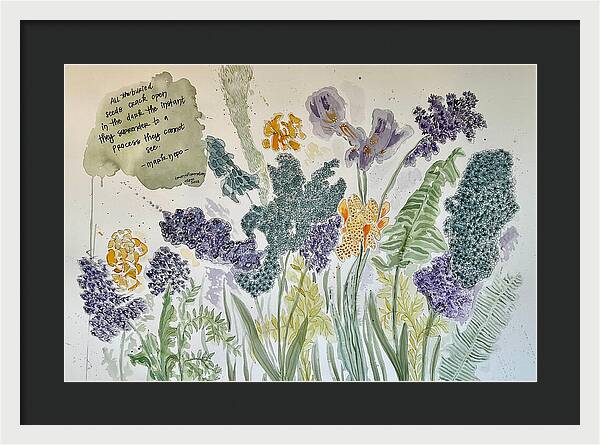 All the Buried Treasure - Framed Print