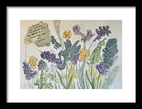 All the Buried Treasure - Framed Print