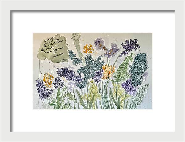 All the Buried Treasure - Framed Print
