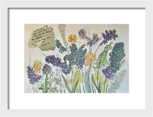 All the Buried Treasure - Framed Print