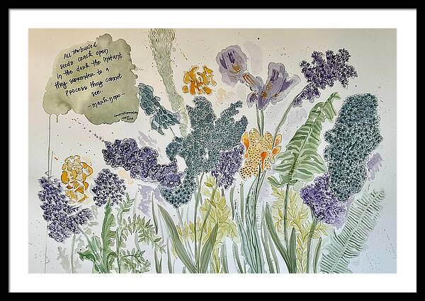 All the Buried Treasure - Framed Print