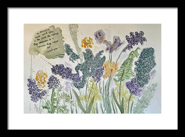 All the Buried Treasure - Framed Print