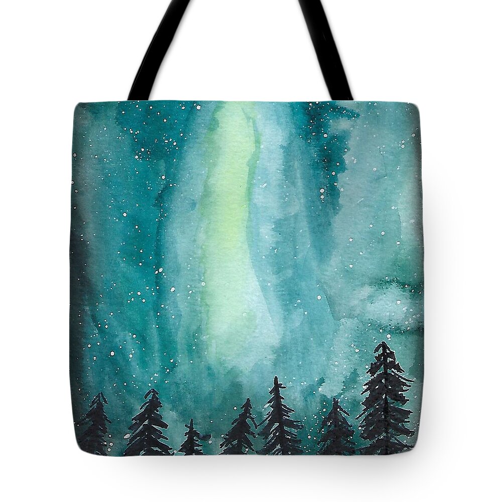 Northern Lights - Tote Bag
