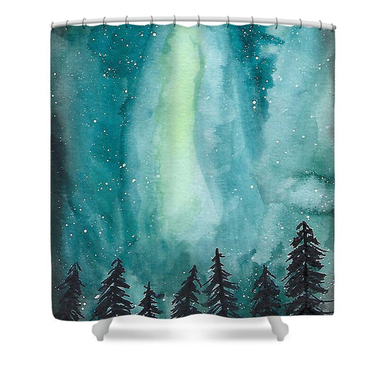 Northern Lights - Shower Curtain