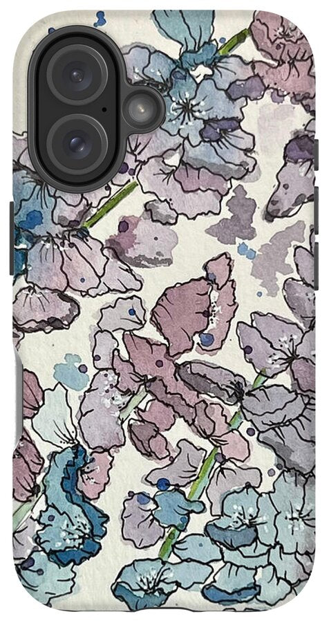 Dappled Lilacs - Phone Case