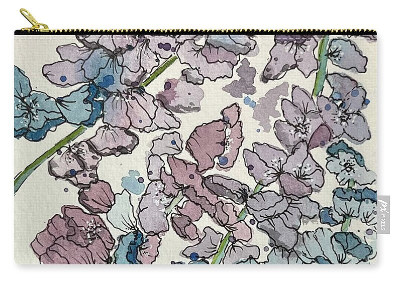Dappled Lilacs - Zip Pouch