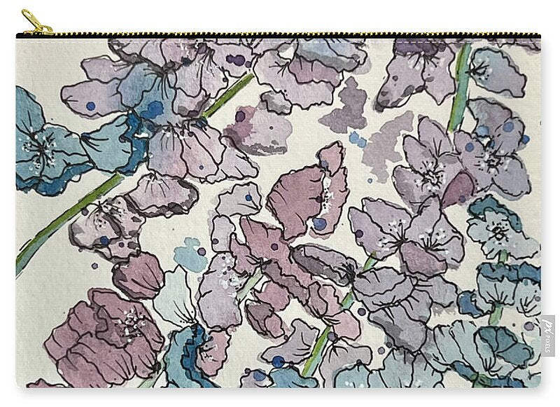 Dappled Lilacs - Zip Pouch