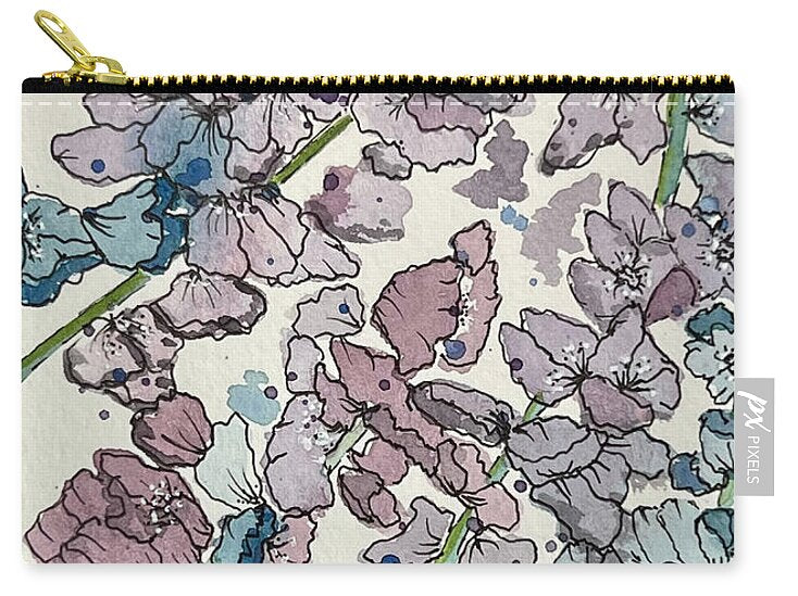 Dappled Lilacs - Zip Pouch