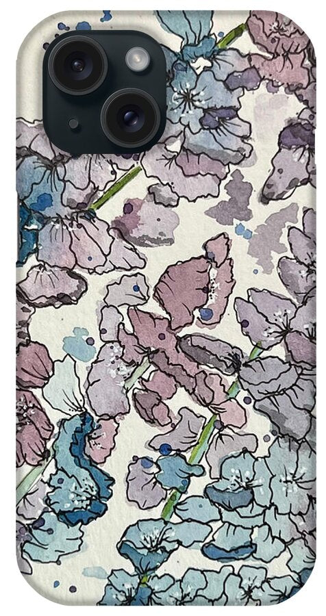 Dappled Lilacs - Phone Case