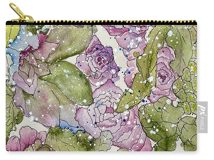 Feminine Floral - Zip Pouch