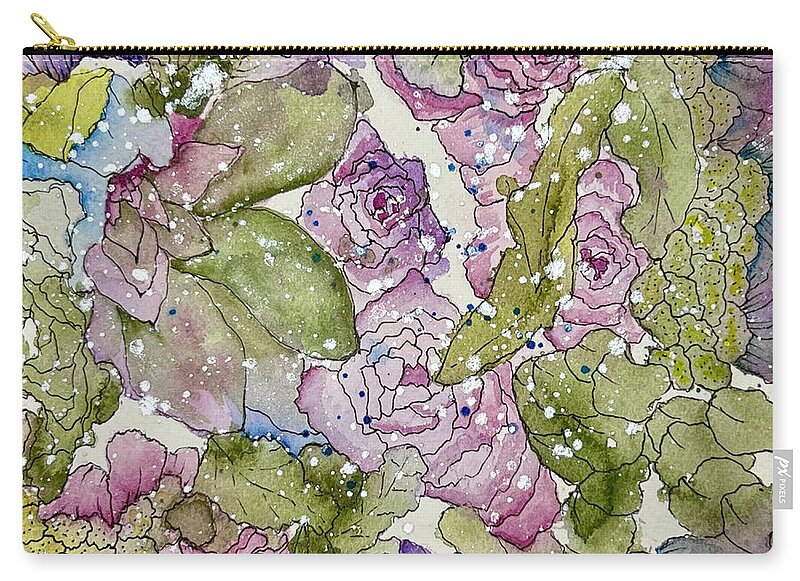 Feminine Floral - Zip Pouch