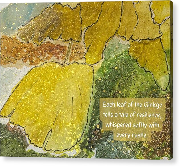 Gingko, Resilience - Acrylic Print