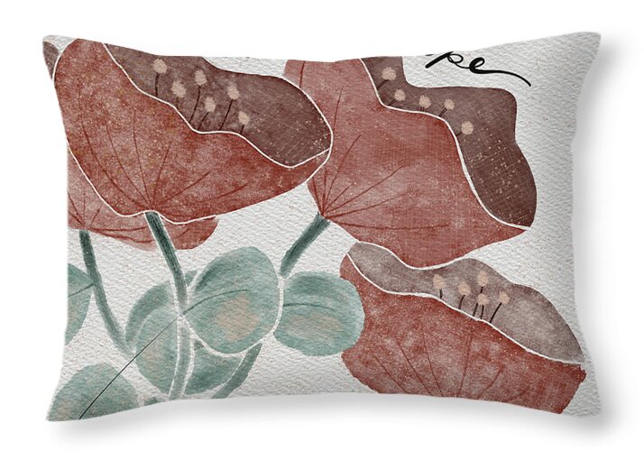 Hold On to Hope Floral Design - Throw Pillow