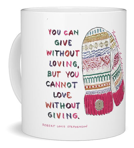 Love and Giving Mittens - Mug