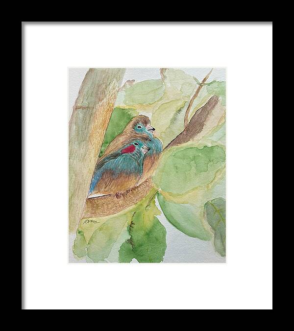Love Birds - Framed Print