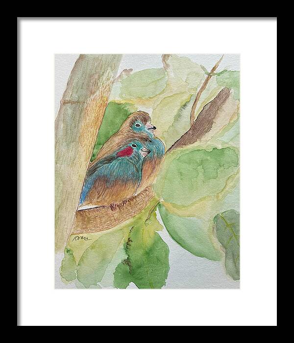 Love Birds - Framed Print