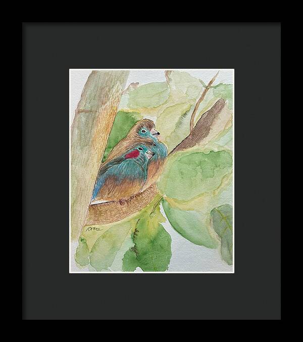 Love Birds - Framed Print