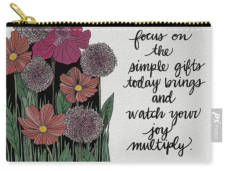 Multiply Simple Gifts - Zip Pouch