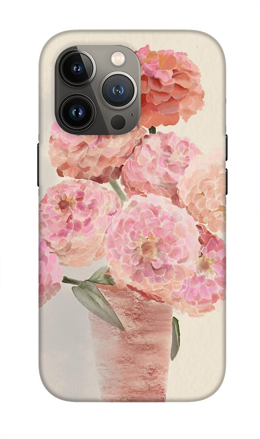 Pink Dahlias - Phone Case