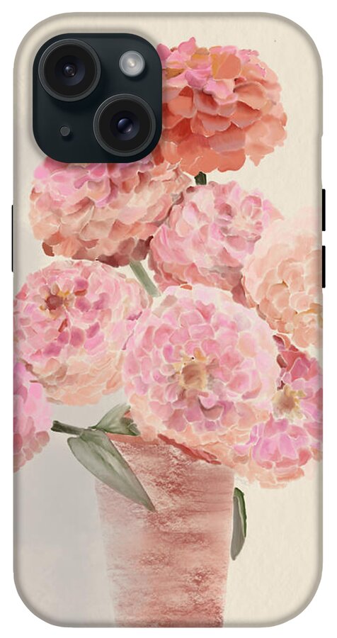 Pink Dahlias - Phone Case