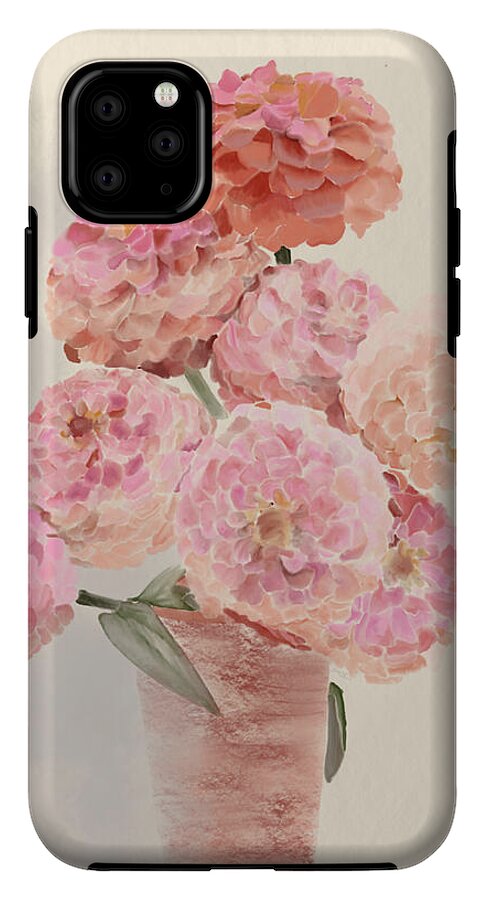 Pink Dahlias - Phone Case