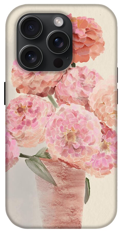 Pink Dahlias - Phone Case