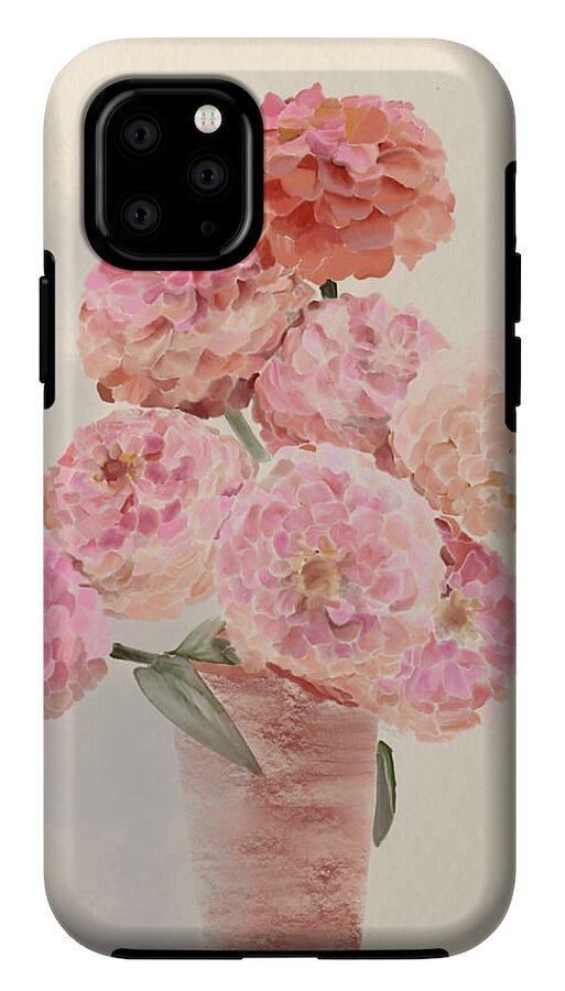 Pink Dahlias - Phone Case