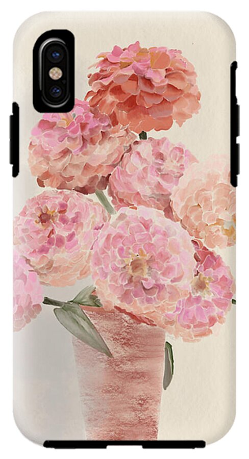 Pink Dahlias - Phone Case